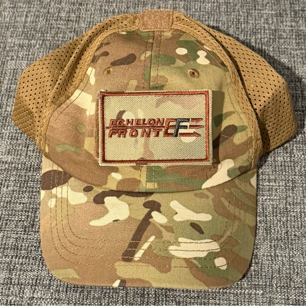 Echelon Front Camouflage Mesh Cap